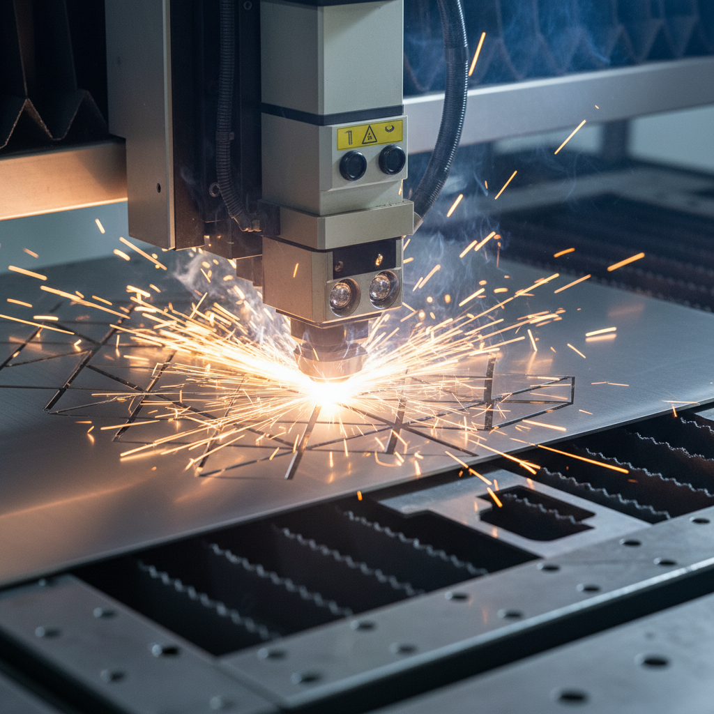 Découpe laser sur métal